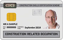 Construction Related Occupations CSCS Card