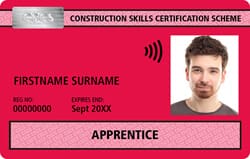 Apprentice CSCS Card