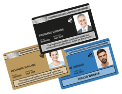 Most people will need at least either a "Site Labourer" Green Card or a Blue "Skilled Worker" Card.