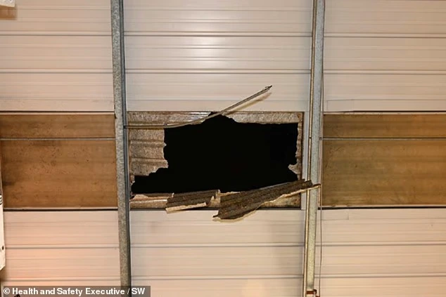 Fragile Roof Through Which Worker Fell