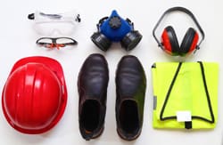 Personal Protective Equipment (PPE) has to be worn if hazards are present.