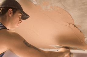 Pictures for your Plastering NVQ assessment must be of you working