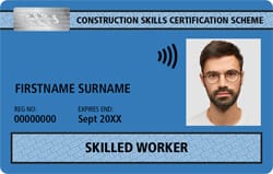 Getting the Bricklaying NVQ Level 2 will get you the Blue CSCS Card