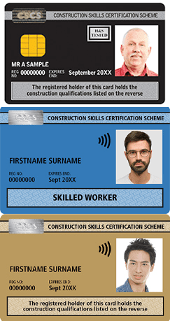 CSCS Cards are issued to people working in the construction sector. They show the identity of the holder and the rear of the card shows what skills they have. These Industry Accreditation cards recorded what were known as Grandfather Rights.