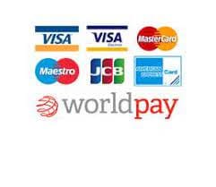 SuperSkills accepts credit and debit cards via WorldPay